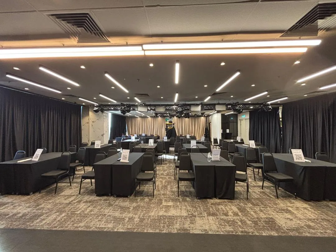 Training hall from the front at Magic Dojo Event Hall