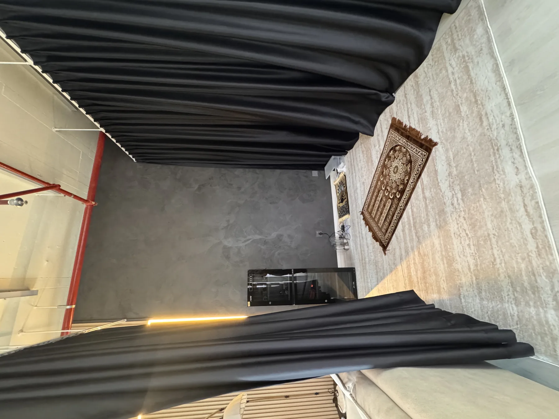 Prayer facilities at Magic Dojo Event Hall